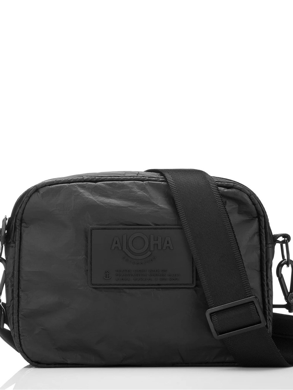 NWT- ALOHA Collection KEEP IT LIGHT LE TOUR Black Minimalist Belt Bag